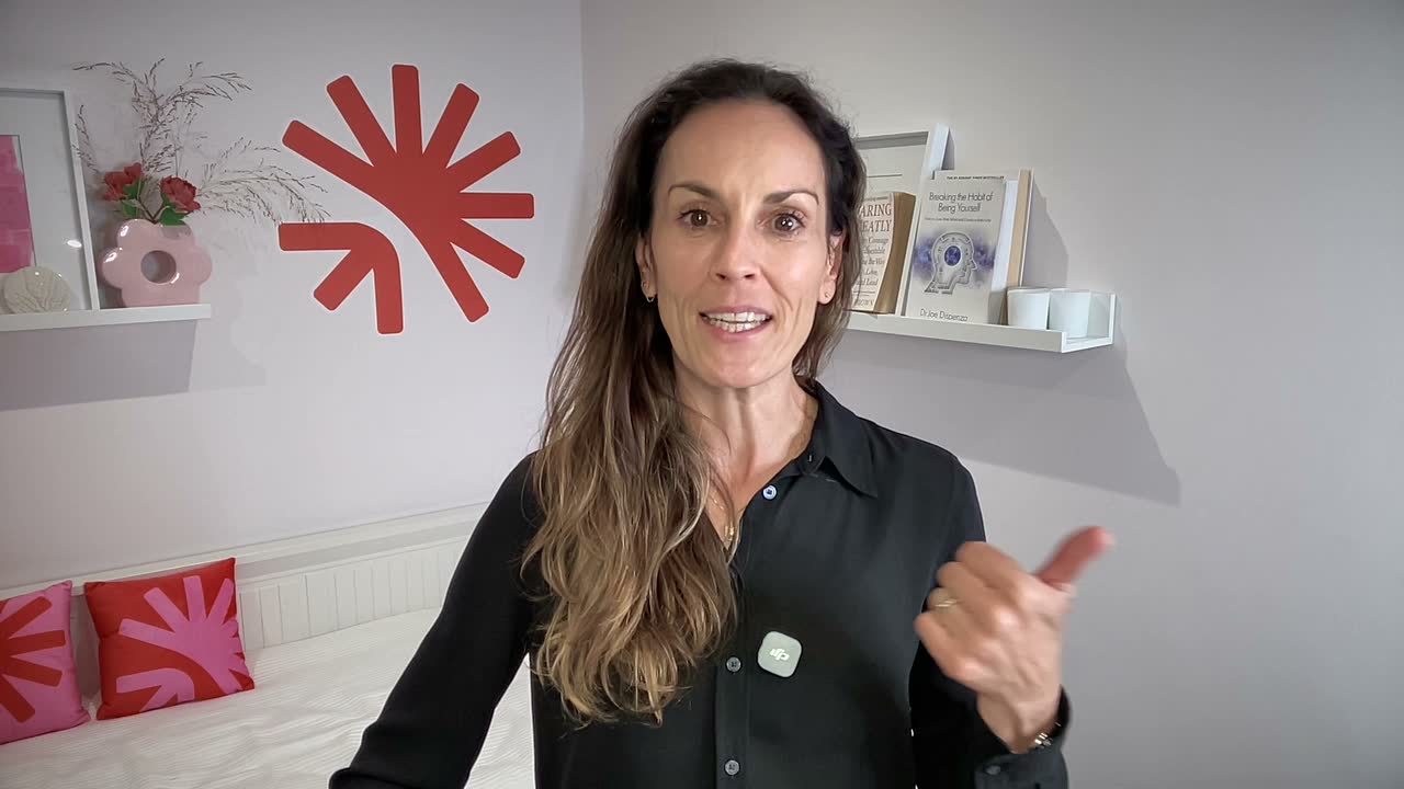 Sonia smiling as she teaches the first RESET lesson